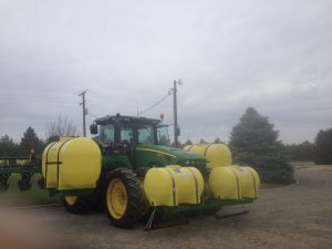 Lakestate Mfg side and front saddle tank mounts